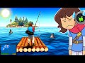 STRANDED On A RAFT For 24 HOURS In GTA 5 ... (GTA 5 Mods)