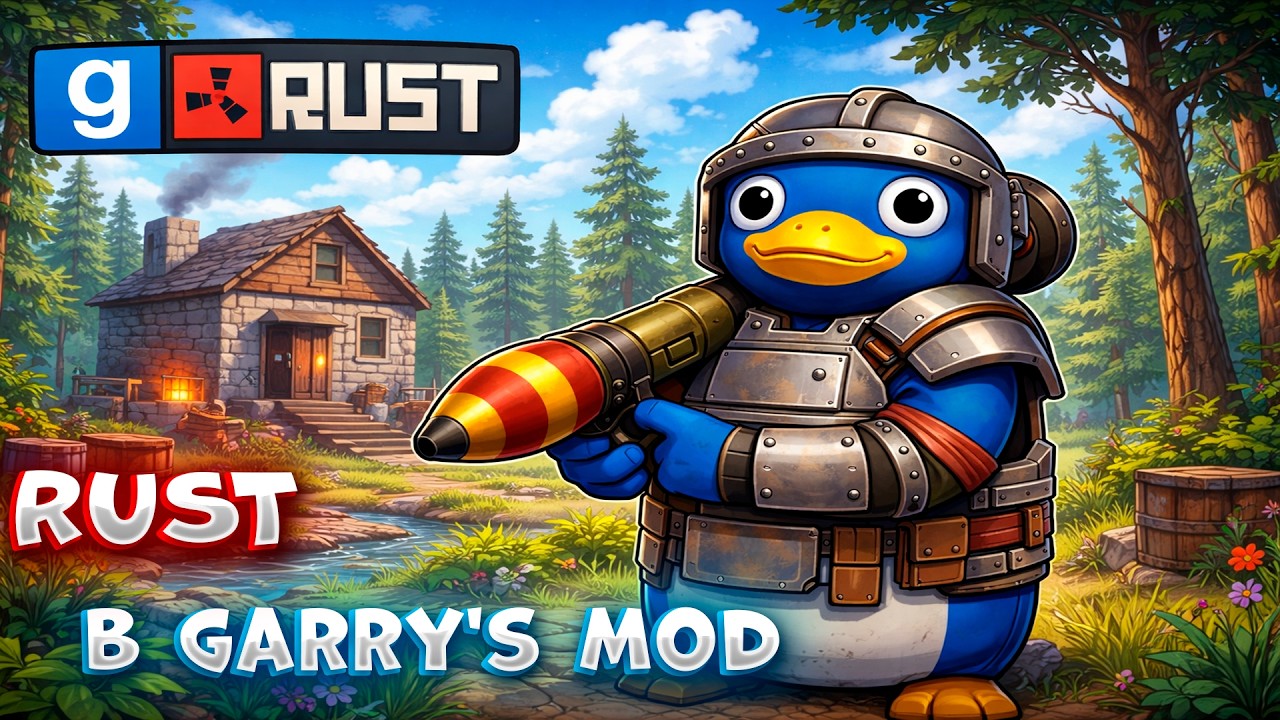 ВПЕРВЫЕ ЗАШЕЛ в RUST внутри Garry’s Mod - YouTube