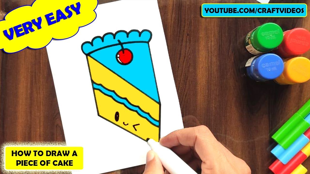 CHRISTMAS CAKE DRAWING HOW TO DRAW A CHRISTMAS CAKE YouTube