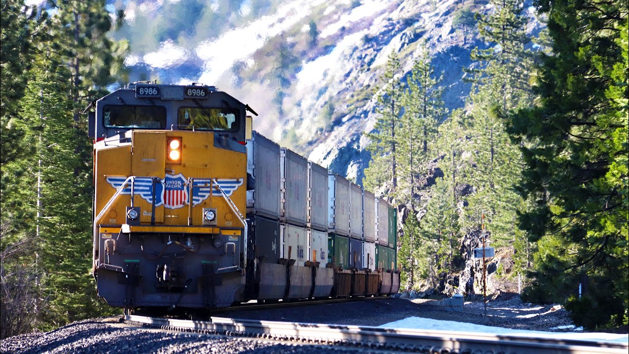 Extreme Mountain Railroading in Northern California's Donner Pass