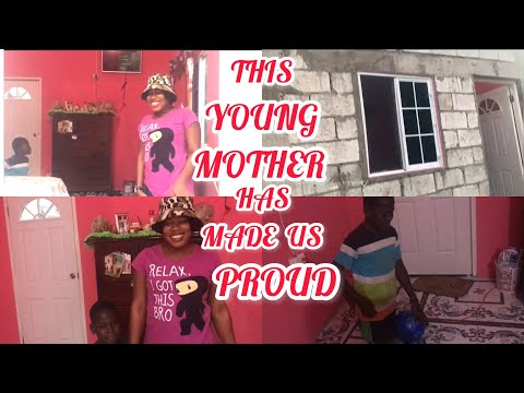 THIS YOUNG MOTHER HAS MADE US PROUD / THE MOTHER OF 11 YEAR OLD BOY WHO WALKS ON HIS KNEES DID WELL