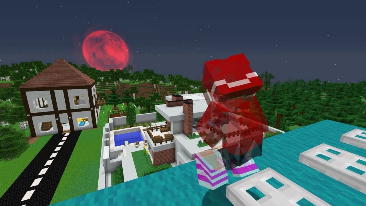 JJ GIRL BECAME A GHOST in Minecraft! in Village - Maizen Minecraft JJ & Mikey