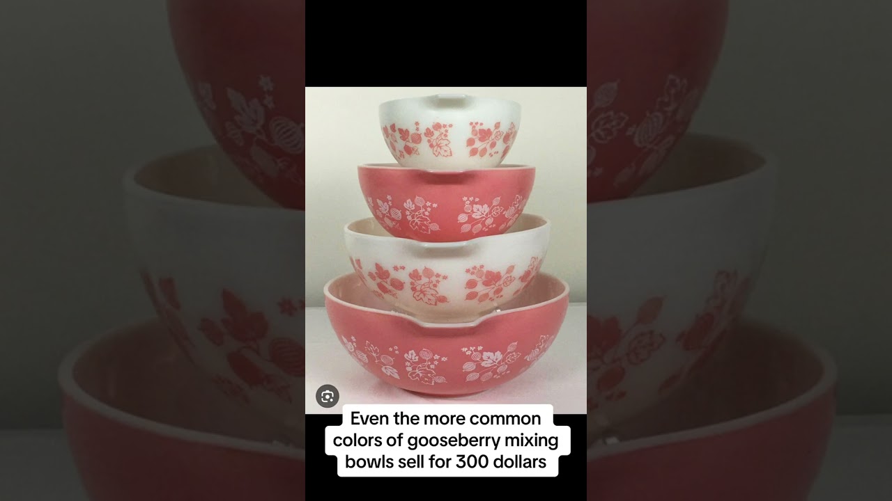 Comprehensive list of most valuable pyrex patterns 