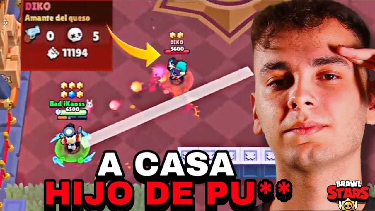 IKAOSS SE ENOJA Y HUMILLA A ESTE JUGADOR EN 1VS1 *MUCHOS INSULTOS*