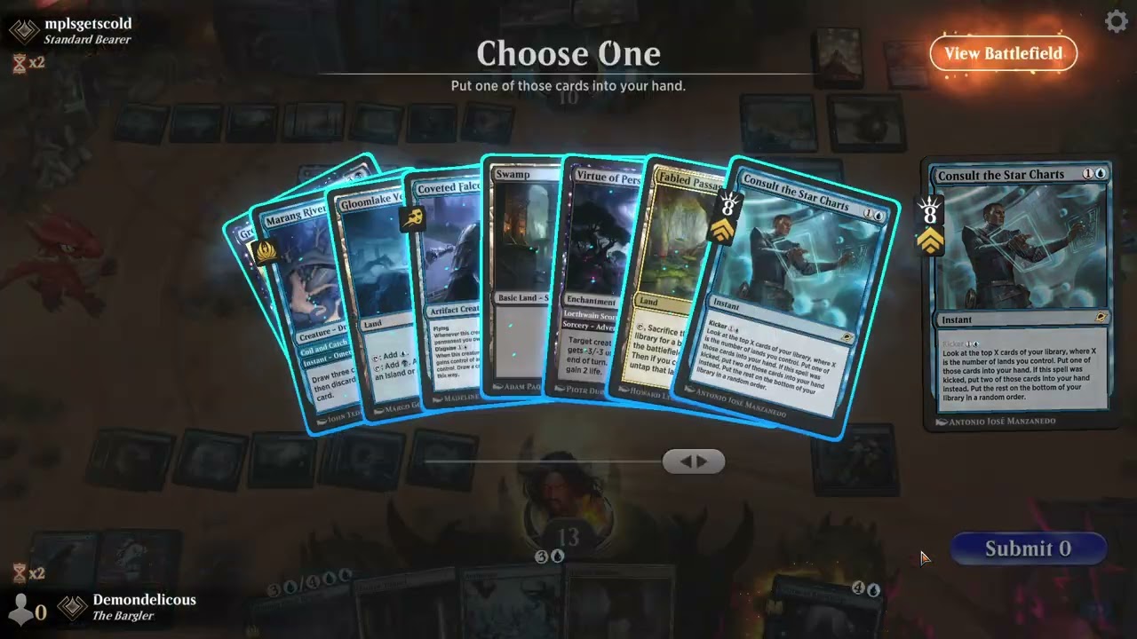 Greed's Gambit vs Dimir Midrange [OM1 Standard]