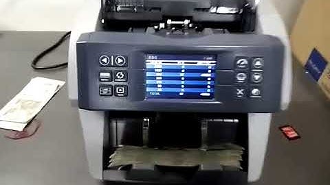 AC-07 NOTE AUTHENTICATION MACHINE 100% Accuracy