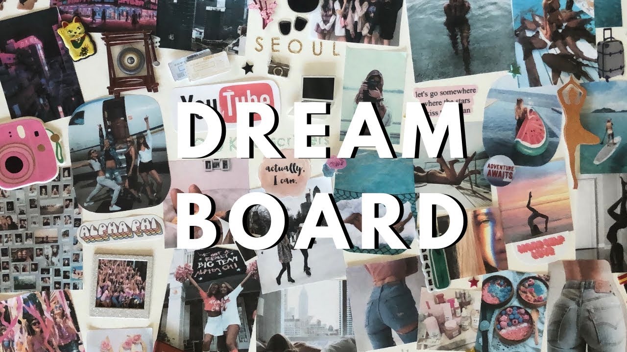 Make a Dream Board with Me for 2019 