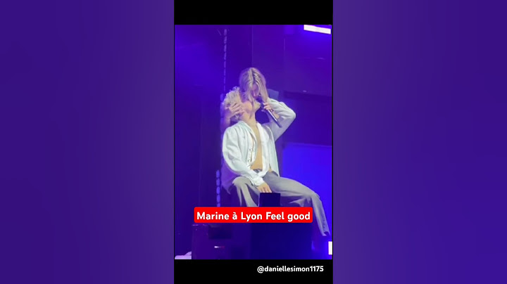 Marine à Lyon nouvelle coupe de cheveux #marine #staracademy #lyon #tournée #concert #live #beauté