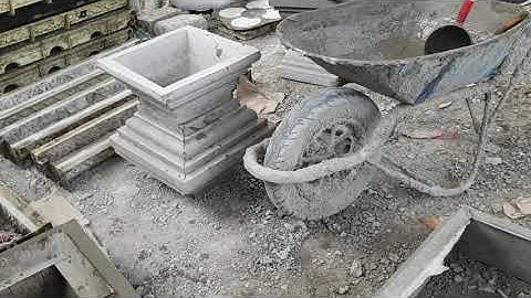 khuôn đấu cột, khuôn chậu cảnh, khuôn xây dựng