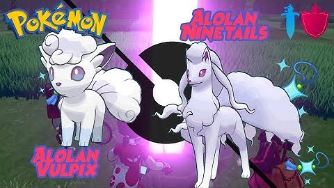 #037A and #038A Shiny Alolan Vulpix And Ninetails - Long Set Up, But Worth It!