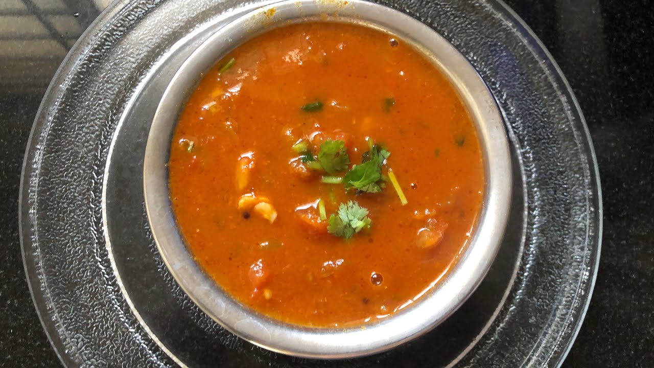 Tomato Curry Recipe | टमाटर करी | healthy South Indian recipe - YouTube