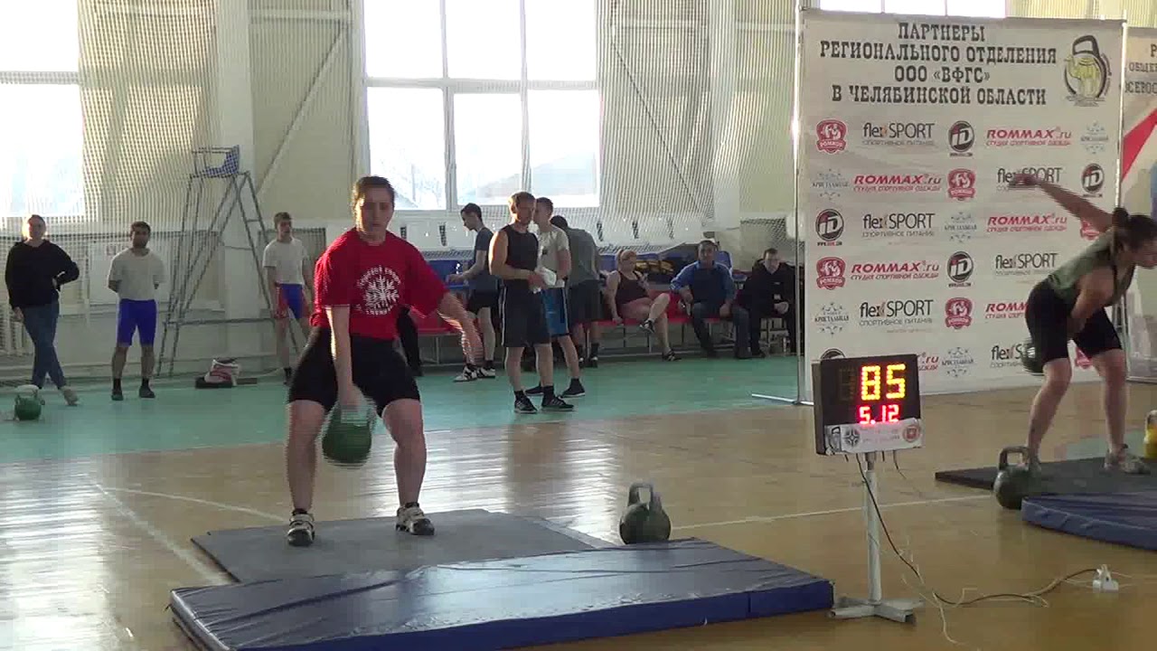 Гиревой спорт рывок