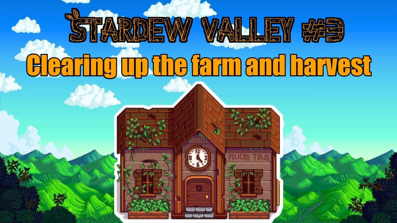 Harvesting the Parsnips!| Stardew Valley [3] - YouTube
