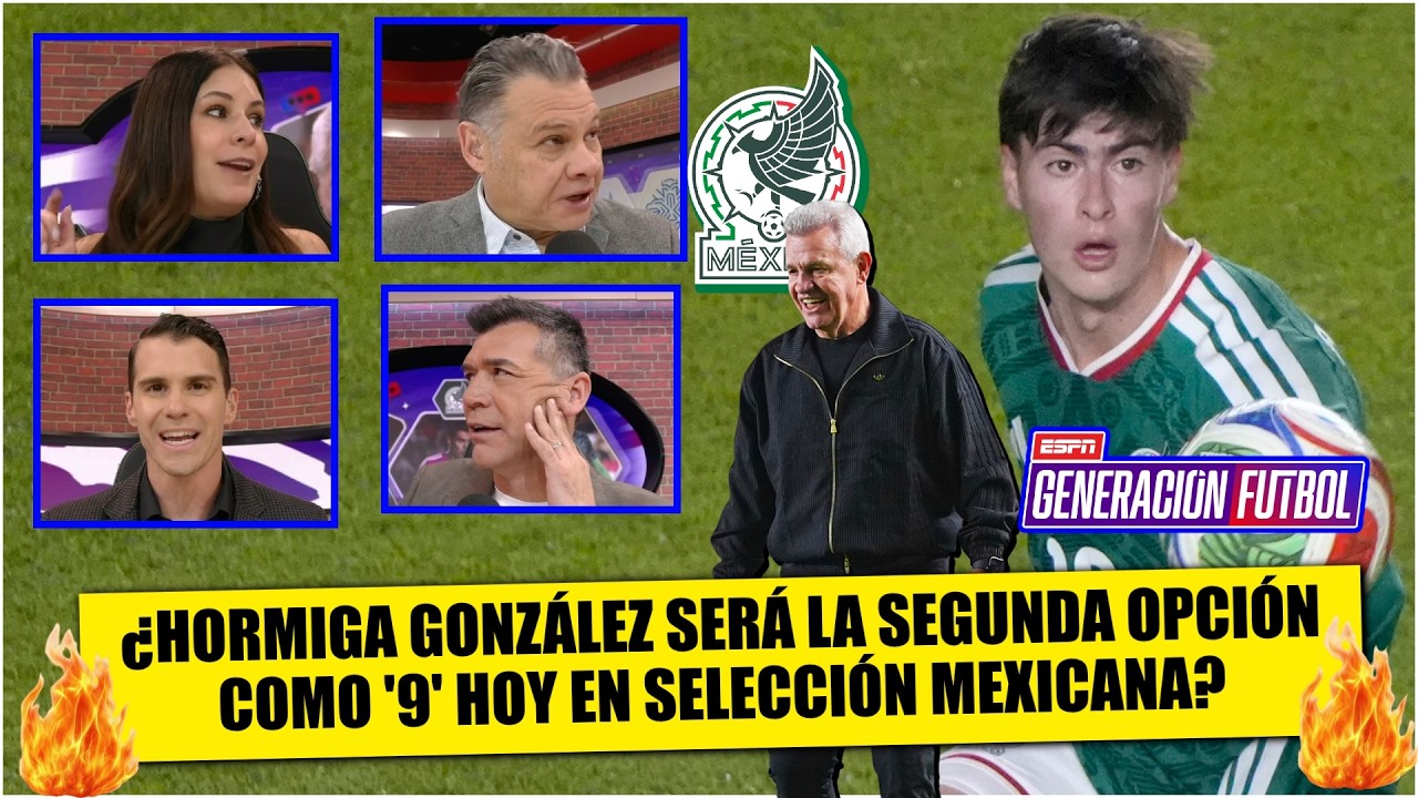 Si VASCO AGUIRRE no convoca a HORMIGA GONZÁLEZ al Mundial, le CAERÁ EL MUNDO ENCIMA | Generación F