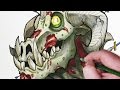 Character Design Session: Undead Dragon