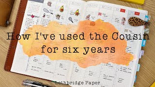The Different Ways I've Used the Hobonichi Cousin for Six Years