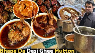 Delhi's Nonveg Curry KING! UNLIMITED Desi Ghee Meat, Saag Meat, Chicken Curry, Butter Chicken, Keema