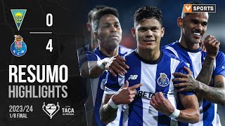 Resumo: Estoril 0-4 FC Porto (Taça de Portugal 23/24) image