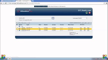 How to upload HTML in 000webhost.