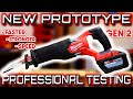 New Milwaukee Tools GEN 2 SAWZALL PROTOTYPE TESTED For FLAWS!