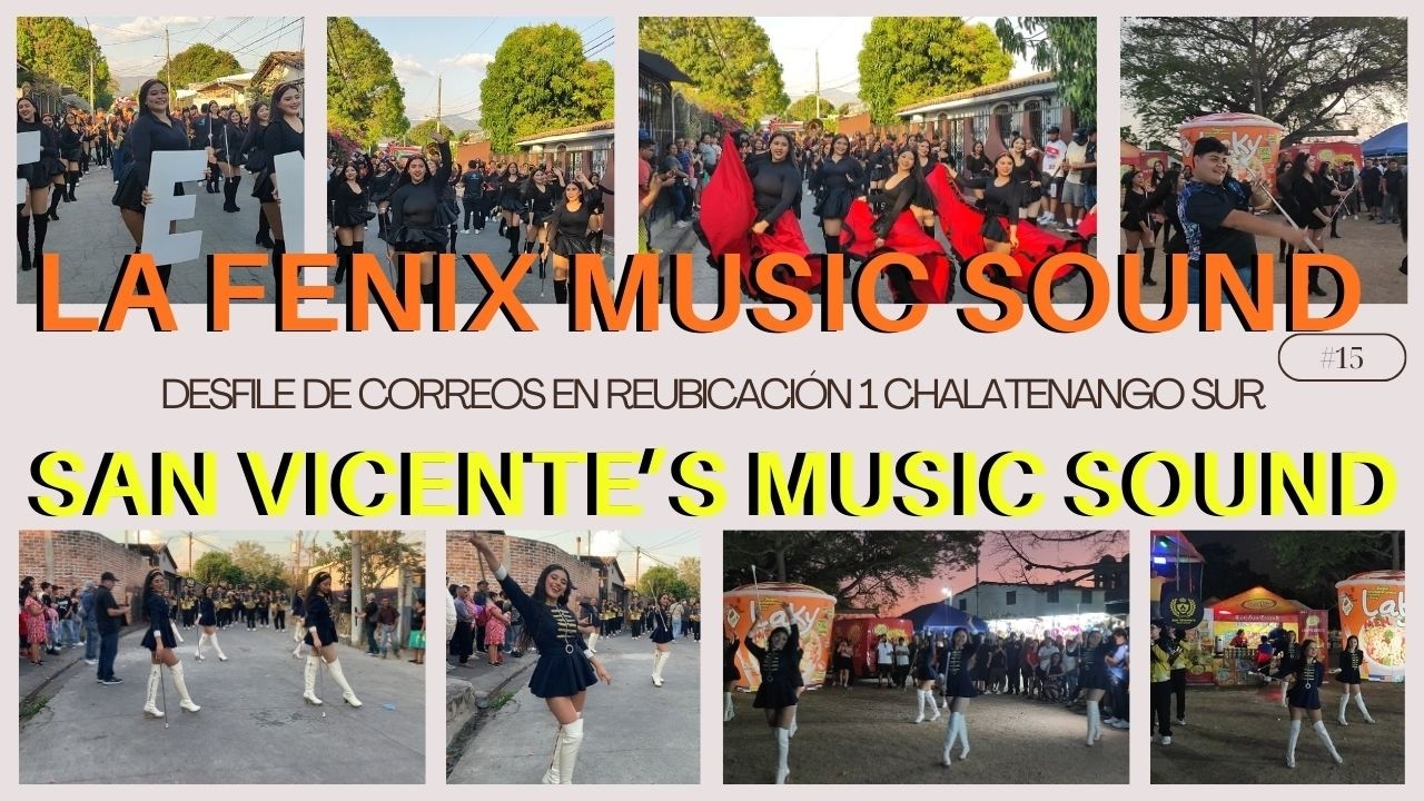 Desfile de Correos Con la Fenix y la San Vicent'es