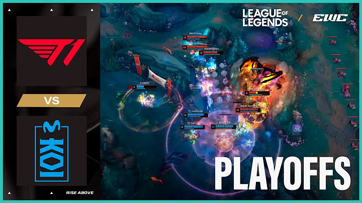QUARTER-FINAL! T1 vs Movistar KOI - HIGHLIGHTS - League of Legends at EWC 25