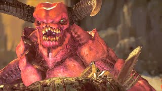This CHAINSAW Glory Kill in DOOM is absolute SLAUGHTER!