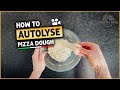 Autolyse pizza dough recipe 24h 70 hydration