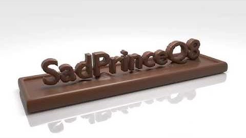 Chocolate Bar Animation by Blender