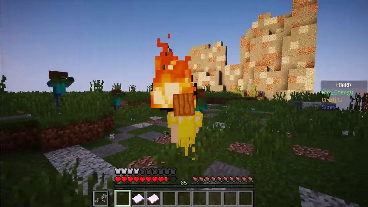 Chơ minecraft và miniworld khám phá bản đồ mới