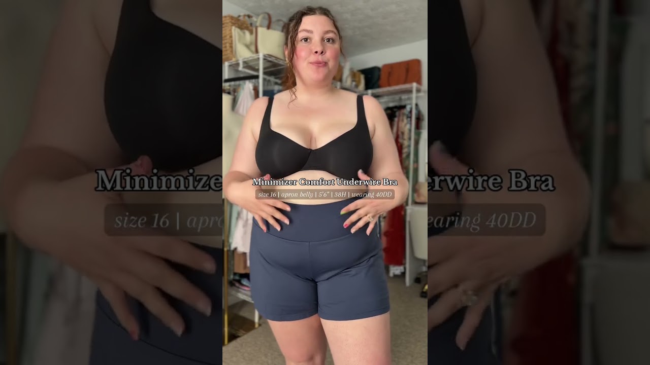 Definitely went down a few cup sizes in this bra!! 