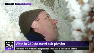 Mina de sare Unirea, unică în Europa. Cum arata viața la 250 de metri sub pământ