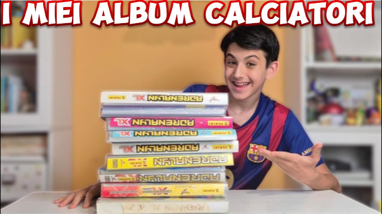 LA MIA COLLEZIONE DI ALBUM CALCIATORI PANINI ADRENALYN XL