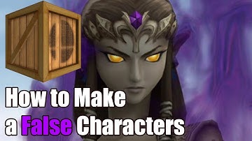 Super Smash Bros. Brawl Hack - How to Make a False Characters in BrawlCrate (Tutorial)