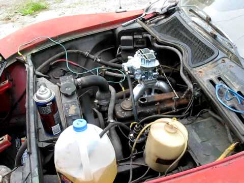 1969 Opel Gt 1 1 Litre Running For The First Time In Over 15 Years Youtube