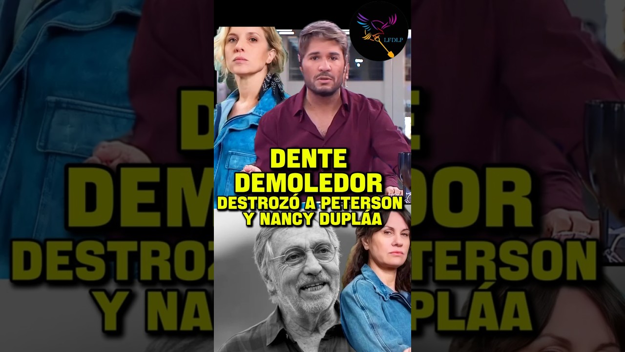 DENTE DEMOLEDOR! DESTROZÓ A LAS ACTRICES KUKAS CARLA PETERSON Y NANCY DUPLÁA #AGARRALAPALA