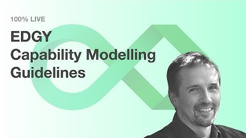 EDGY Capability Modelling Guidelines (December 2025)