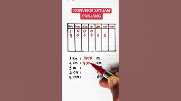 KONVERSI SATUAN PANJANG #shorts #mathematics #maths #math #konversi