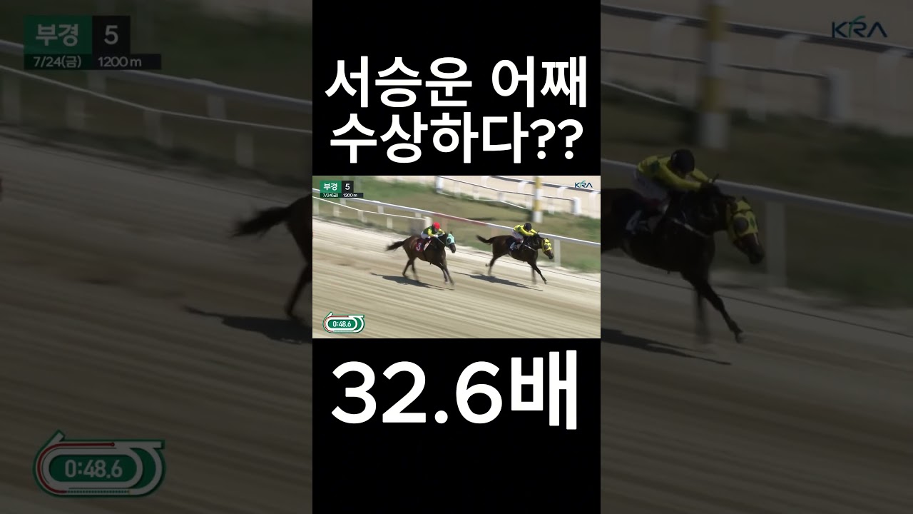 서승운이 수상하다??  #경마  #경마예상  #경마방송  #경마예상방송  #서울경마  #금요경마  #토요경마  #일요경마 #경마장