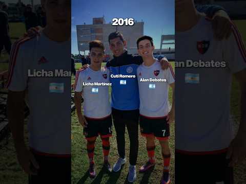 Siempre lo mejor para mis hermanos Lisandro Martinez y Cuti Romero | Cuando jugaba #shorts #humor