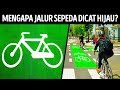 Inilah Alasan Mengapa Kebanyakan Jalur Sepeda Dicat Hijau