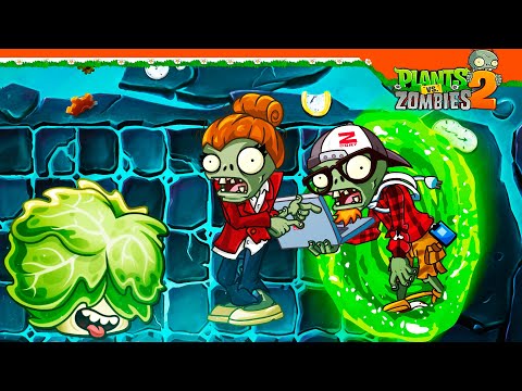 Видео: 😨 ПОРТАЛЫ С ЗОМБИ ZCORP! НОВЫЕ УРОВНИ! 😨 Plants Vs Zombies 2 (Растения против Зомби 2) Прохождение