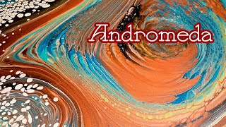 Andromeda: A Deep Space Fluid Art Experiment 🌌