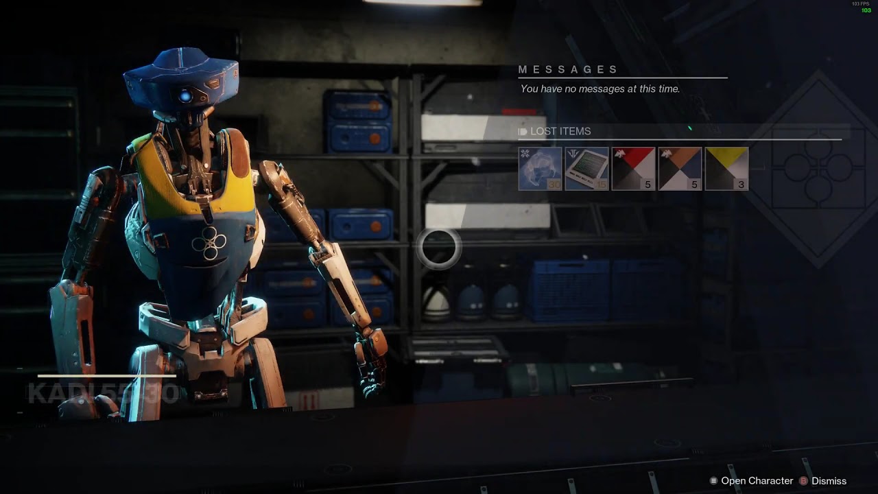 Destiny 2: When Saint-14 finally arrives at the tower.