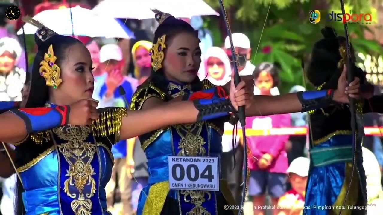 ARSIDUTA DALAM KEGIATAN GERAK JALAN KREASI NAPAK TILAS KETANDAN -  BONOROWO 2023