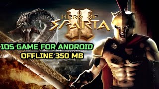 Hero Of Sparta 2 Hd Ios Game Touchhle Android Gameplay