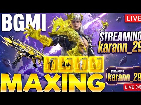BGMI GAMEPLAY LIVE | KARANN_29