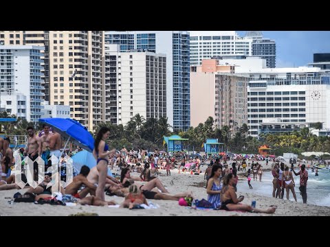 Video: Springbreakers Napadají COVID-19 Na Plážích Na Floridě