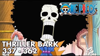 ONE PIECE | Episodes 337-362 Preview | Thriller Bark Arc: Brook Appears & Zoro Faces Ryuma