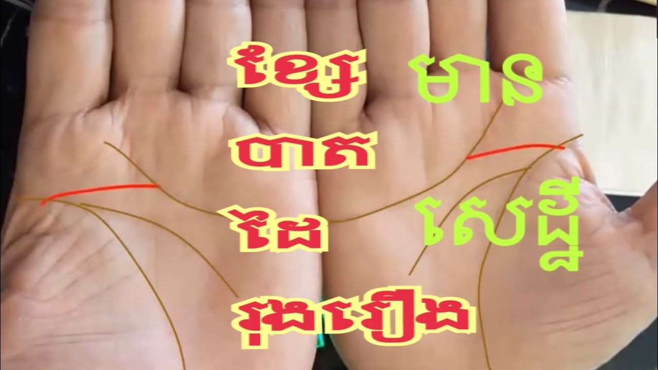 មើលបាតដៃខ្លួនឯងងាយៗ ខ្សែរុងរឿងជាអ្នកមាននិងសេដ្ឋី